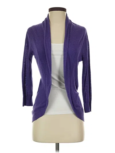 Pre-owned Frenchi Cardigan Sweater In Purple