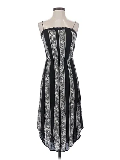 Pre-owned Frenchi Casual Dress In Black