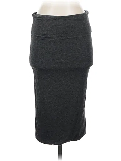 Pre-owned Frenchi Casual Skirt In Gray