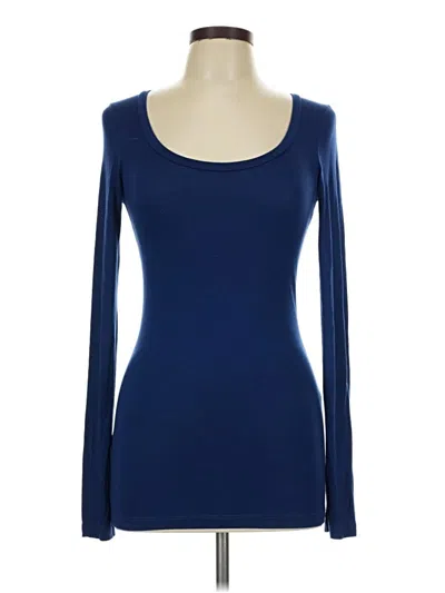 Pre-owned Frenchi Long Sleeve T-shirt In Blue