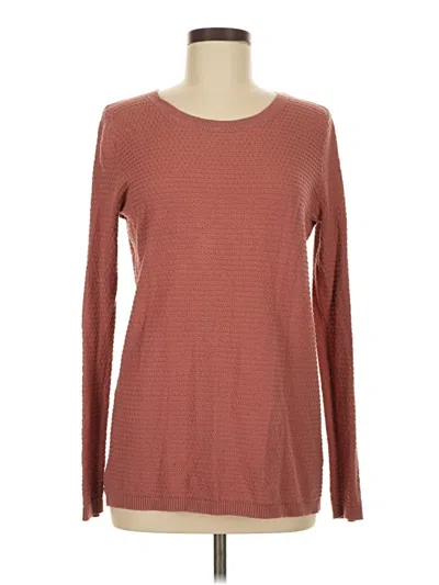 Pre-owned Frenchi Pullover Sweater In Burgundy