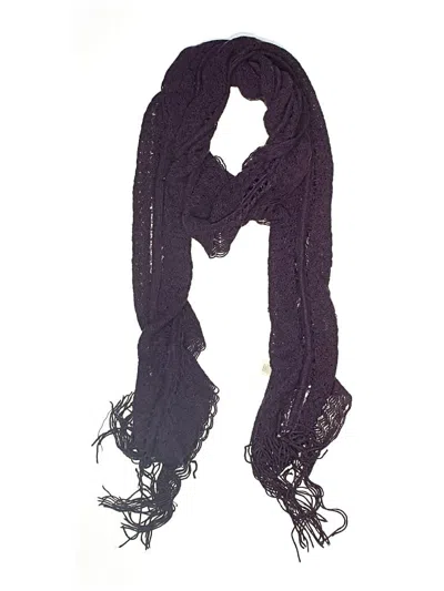 Pre-owned Frenchi Scarf In Purple