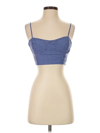 Pre-owned Frenchi Sleeveless Blouse In Blue