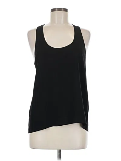 Pre-owned Frenchi Sleeveless Top Black Halter Neckline Tops