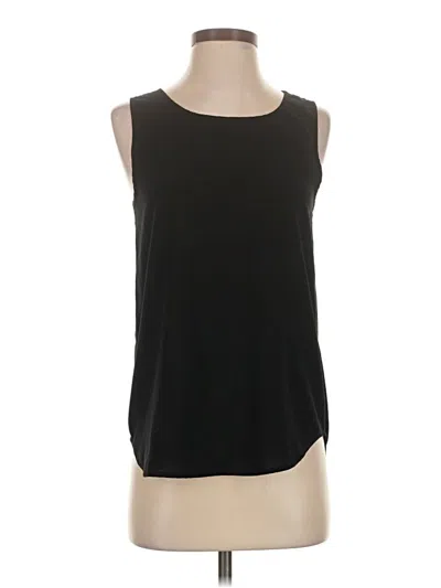 Pre-owned Frenchi Sleeveless Top Black Scoop Neck Tops
