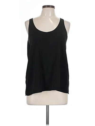 Pre-owned Frenchi Sleeveless Top Black Scoop Neck Tops