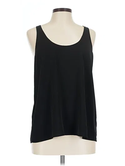Pre-owned Frenchi Sleeveless Top Black Scoop Neck Tops
