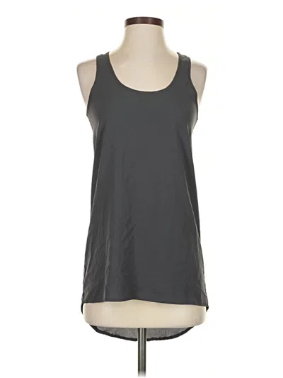 Pre-owned Frenchi Sleeveless Top Gray Scoop Neck Tops