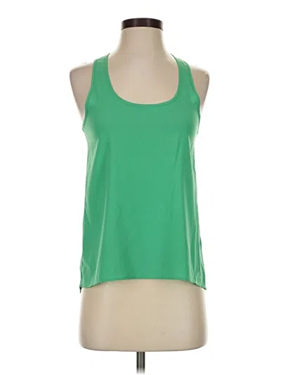 Pre-owned Frenchi Sleeveless Top Green Halter Neckline Tops