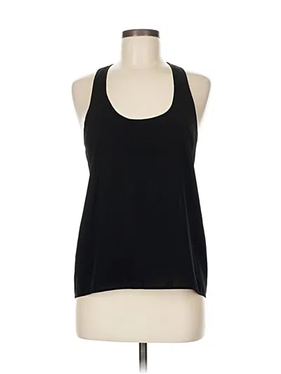Pre-owned Frenchi Tank Top Black Halter Neckline Tops