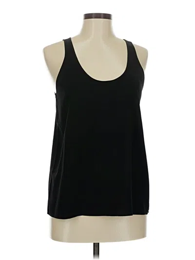 Pre-owned Frenchi Tank Top Black Halter Neckline Tops