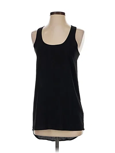 Pre-owned Frenchi Tank Top Black Halter Neckline Tops