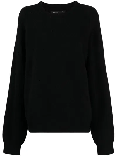 Frenckenberger Black Mini R-neck Sweater