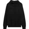 Frenckenberger Bf Hooded Cashmere Sweater In Black
