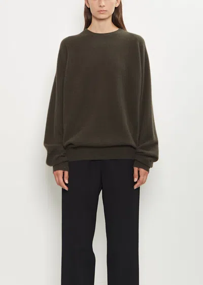 Frenckenberger Bf R-neck Sweater In Brown