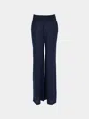 Frenckenberger Cashmere And Silk Wide Trousers Size: L  Abask Luxury Gift
