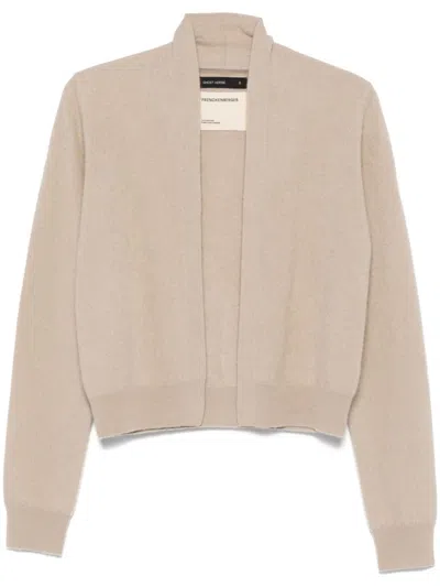 Frenckenberger Cashmere Cardigan In Neutral