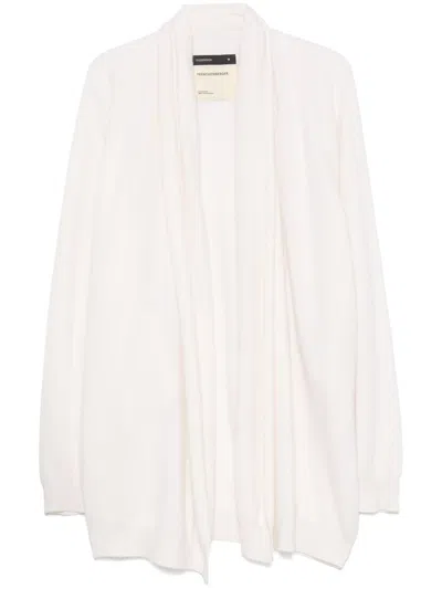 Frenckenberger Cashmere Cardigan In White