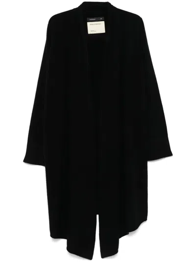 Frenckenberger Cashmere Coat In Black
