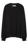 Frenckenberger Cashmere Crewneck Sweater In Black