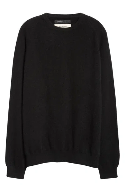 Frenckenberger Cashmere Crewneck Sweater In Black