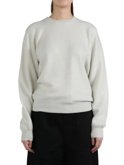 Frenckenberger Cashmere Jumper In Faded Silver