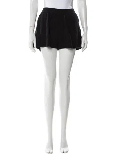 Pre-owned Frenckenberger Cashmere Mini Shorts In Black