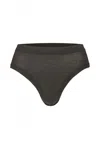 Frenckenberger Elasticated Waistband Knitted Briefs In Green