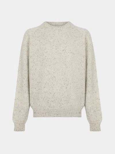 Frenckenberger Cashmere R-neck Boyfriend Sweater Size: L