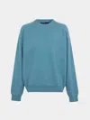 Frenckenberger Cashmere R-neck Boyfriend Sweater Size: Xl