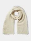Frenckenberger Cashmere Scarf One Size In White