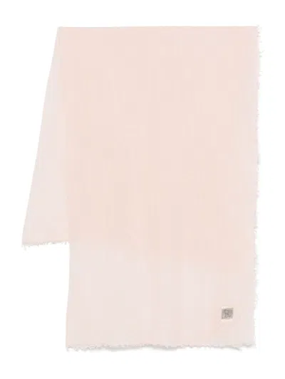 Frenckenberger Cashmere Scarf In Pink