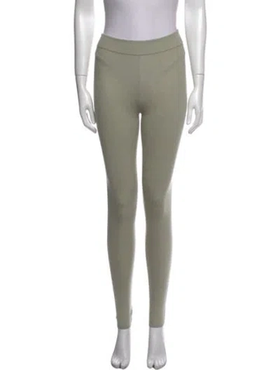 Pre-owned Frenckenberger Cashmere Skinny Leg Pants In Green