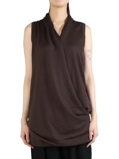 Frenckenberger Cashmere Top In Brown