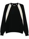 Frenckenberger Colour-block Sweater In Black