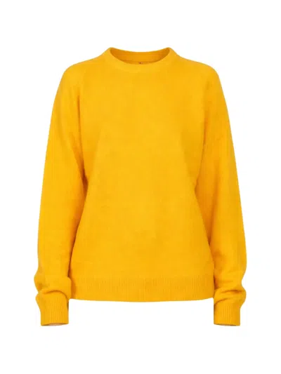 Frenckenberger Crew-neck Jumper In Orange