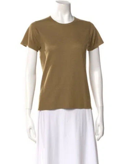 Pre-owned Frenckenberger Crew Neck Short Sleeve T-shirt In Green