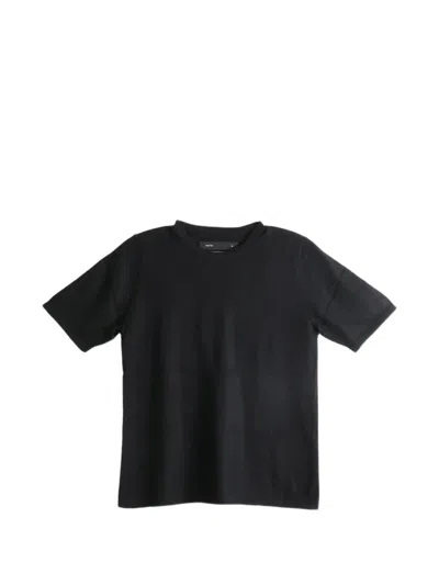 Frenckenberger Crew-neck T-shirt In Black