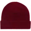 Frenckenberger Cropped Cashmere Beanie In Red