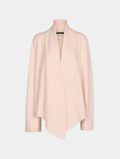 Frenckenberger Cross Cashmere Short Cardigan Size: L  Abask Luxury Gift In Pink