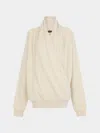 Frenckenberger Cross Cashmere Sweater Size: L