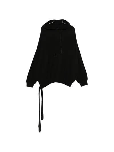 Frenckenberger Drawstring-fastening Hoodie In Black