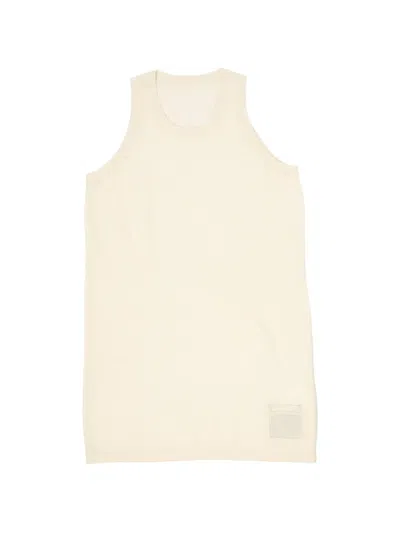 Frenckenberger Fine-knit Cashmere Tank Top In Neutral