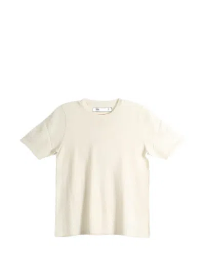 Frenckenberger Fine-knit T-shirt In Neutral
