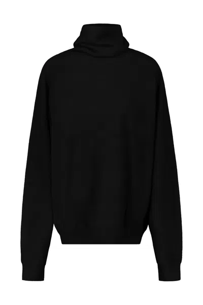 Frenckenberger High Neck Sweater Clothing In Black