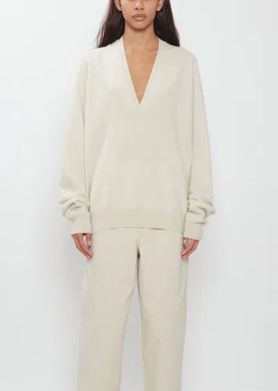 Frenckenberger Johnny Sweater In Neutral