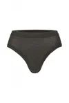 Frenckenberger Elasticated Waistband Knitted Briefs In Green