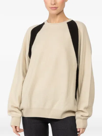 Frenckenberger Long-sleeves Sweater In Neutral