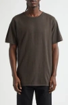 Frenckenberger Raglan Sleeve Cotton & Cashmere T-shirt In Black