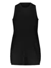 Frenckenberger Rib-knit Cashmere Tank Top In Black